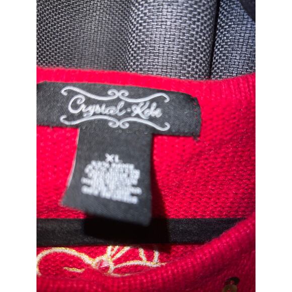 Ugly Christmas Sweater Xmas Cardigan Size XL - Picture 2 of 3